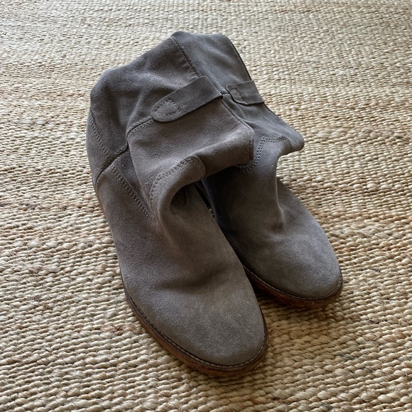 ISABEL MARANT ETOILE Crisi Suede Ankle Boots - Picture 3 of 5